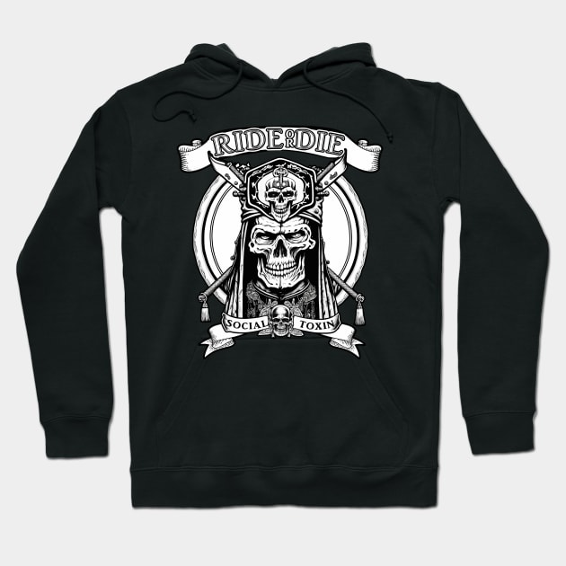 Ride or Die: Unbreakable Bonds of Loyalty and Commitment Hoodie by Esoteric Origins